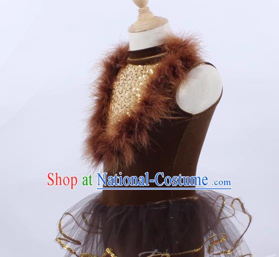 Children Female Adult Modern Dance Skirt Ballet Stage Costume Performance Costume