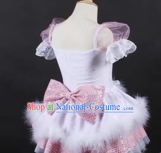 Children Spring And Autumn Ballet Dance Dress Cute Princess Dress Stage Dress Event Performance Costume