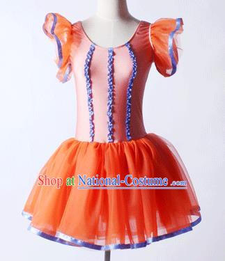 Children Female Performance Costume Long Ballet Dance Skirt Gauze Skirt Princess Stage Performance