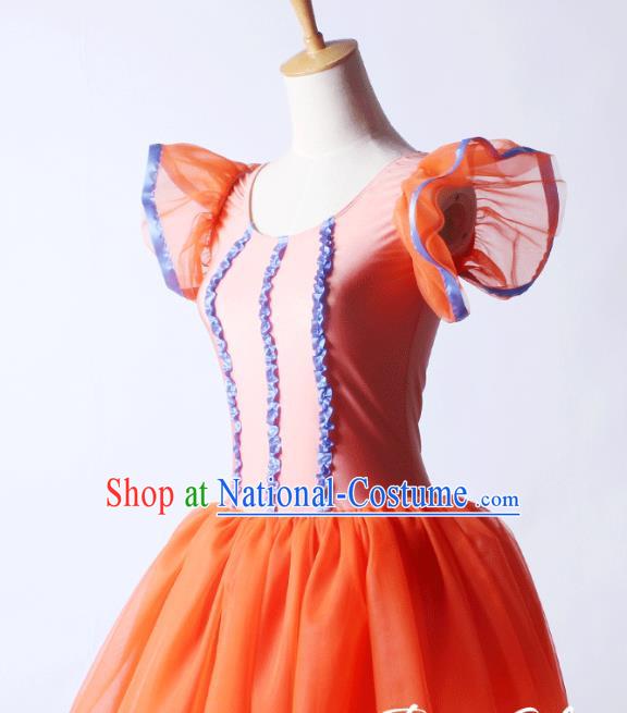 Children Female Performance Costume Long Ballet Dance Skirt Gauze Skirt Princess Stage Performance