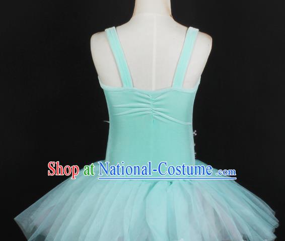 Children Girls Princess Dress Gauze Skirt Fluffy Performance Costume Performance Costume Stage Costume