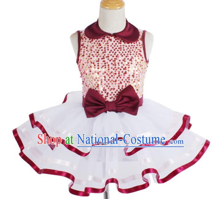 Children Girls Ballet Dance Skirt Pettiskirt Performance Costume Stage Costume