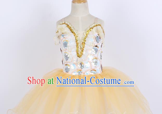 Children Girl Gauze Skirt Tutu Skirt Ballet Dance Dress Costume Stage Costume