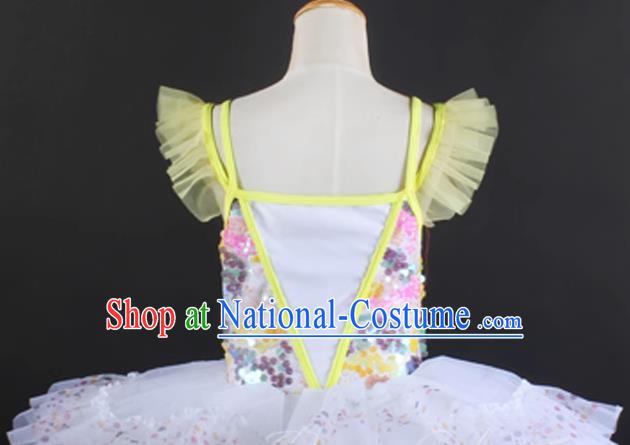 Children Girls Girls Tutu Skirt Princess Skirt Gauze Skirt Stage Costume Performance Costume Performance Costume