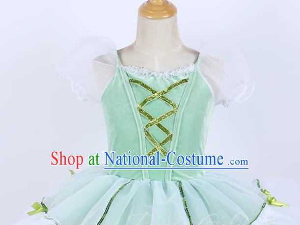 Children Spring And Summer Gauze Skirt Princess Skirt Stage Costume Performance Costume Girls Tutu Skirt