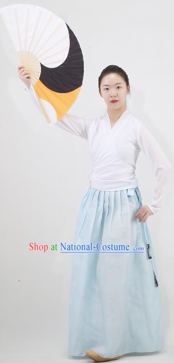 Korean Dance Fan Luo Ying Fan Bone Dance Korean Dance Fan Folding Fan Korean Dance Fan Classical Dance