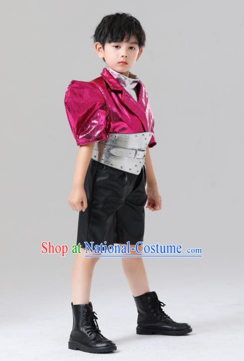 Boys And Girls Yuan Universe Sweet And Cool Trendy Clothing T Stage Catwalk Silver Technology Sense Performance Photography Clothing