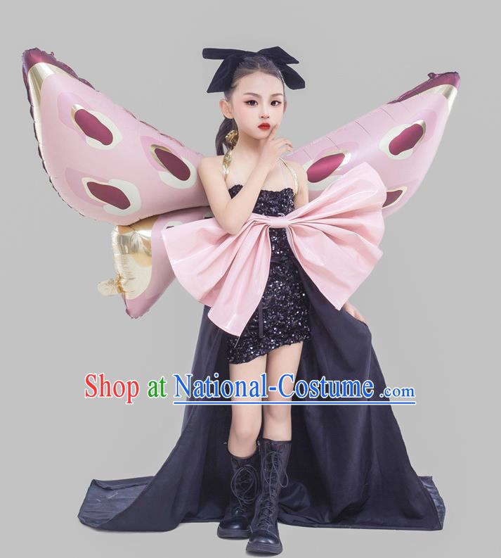 Girls Trendy Clothing Animation Performance Playing Song Clothing Doll Theme Catwalk Clothing Big Butterfly Wings Photography Clothing