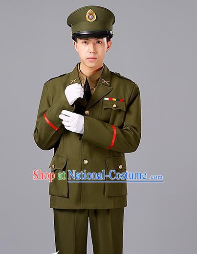 American Style National Military Uniform Shajiabang Aqing Wife Diao Deyi Anti Eighth Route Red Army Performance Costume