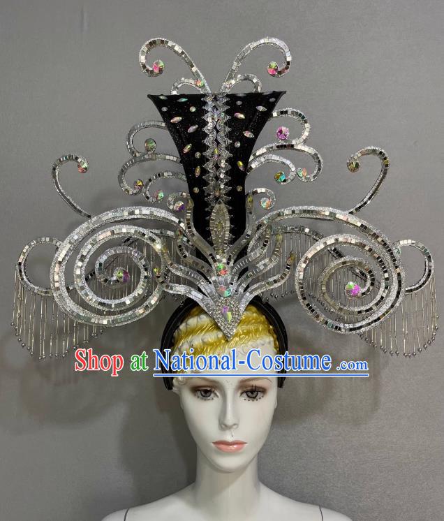 Chinese Style Classical Dance Opening Dance Performance Costume Headdress Dance Team Samba Costume Carnival Halloween