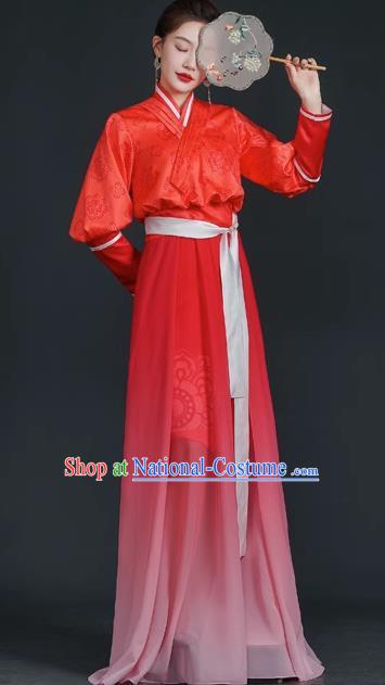 China Style Stage Catwalk Show Costumes Long Trailing Cheongsam Team Dress Art Examination Clothes