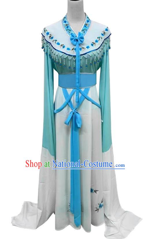 Blue Huadan Costume Miss Xiaodan Clothes Ancient Costume Stage Performance Costume Ancient Style