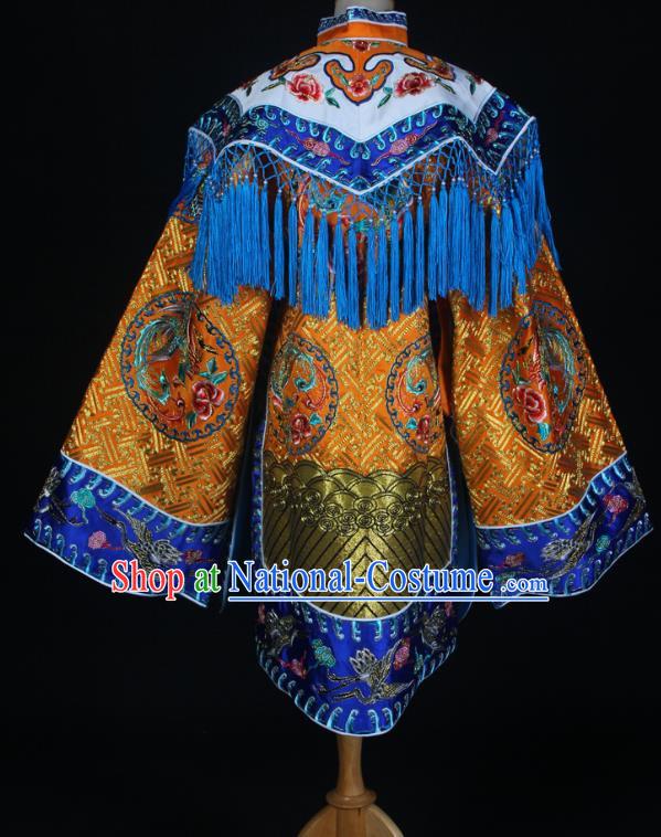 Bordered Female Boa Gold Embroidered Beijing Opera Opera Costume Ancient Costume Performance Film and Television Drama Performance Costume