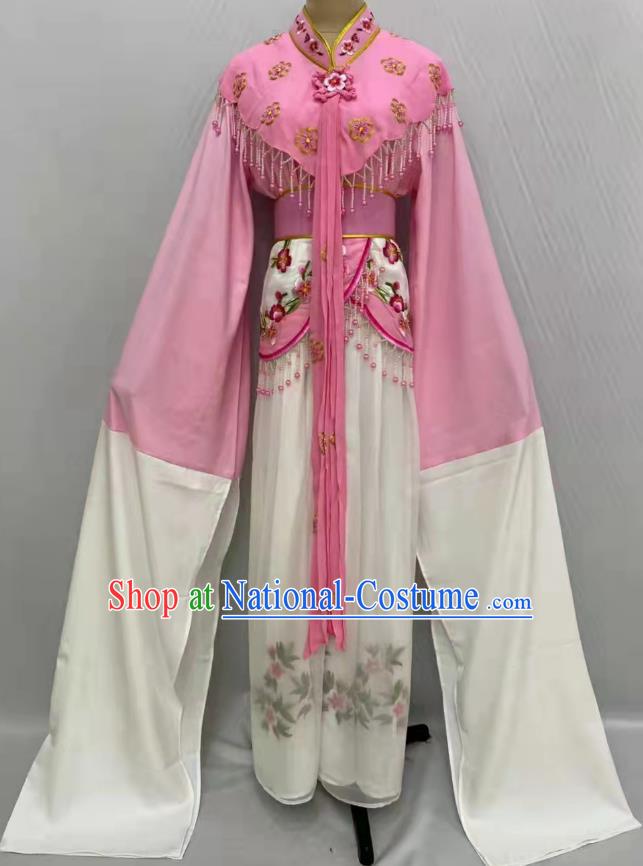 Pink Lin Sister Huadan Clothing Daiyu Fang Yafen Version of Dream of Red Mansions New Huadan Yue Opera Costume Huangmei Play Water Sleeves