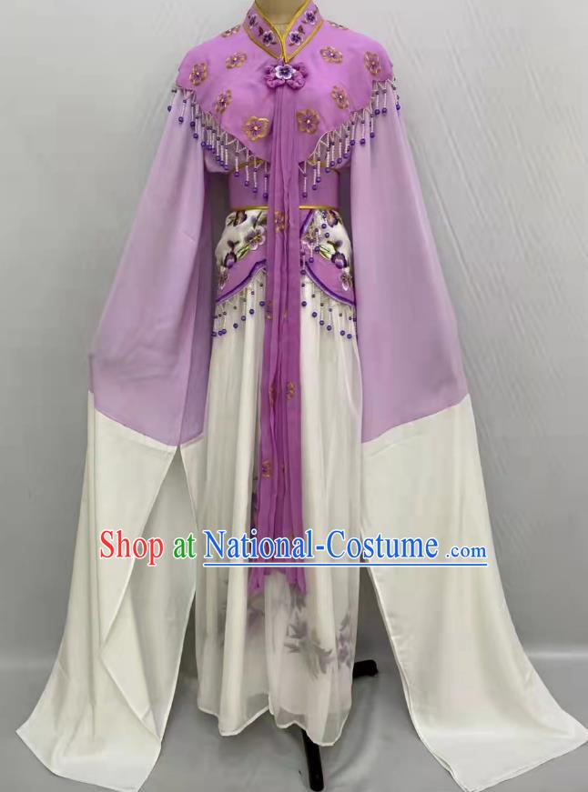 Purple Lin Sister Huadan Clothing Daiyu Fang Yafen Version of Dream of Red Mansions New Huadan Yue Opera Costume Huangmei Play Water Sleeves