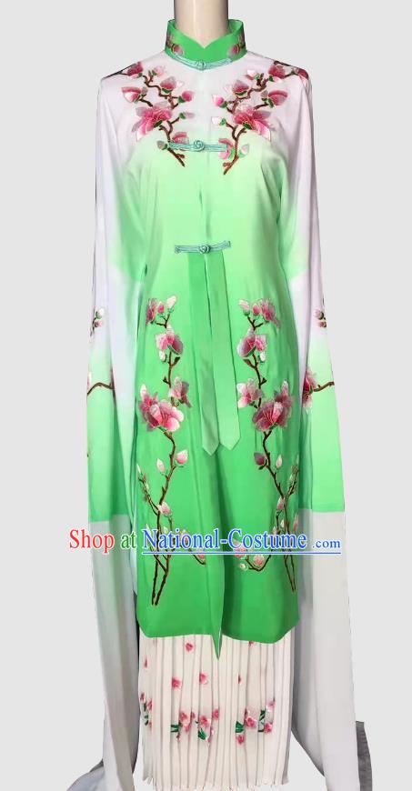 Green Huadan Pair Female Pair Opera Costume Gaosibao Fabric