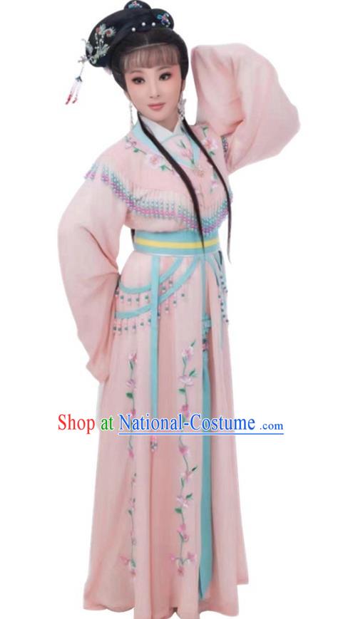 Pink Huadan Costume Yue Opera Miss Xiaodan Costume Chinese Style Ancient Costume