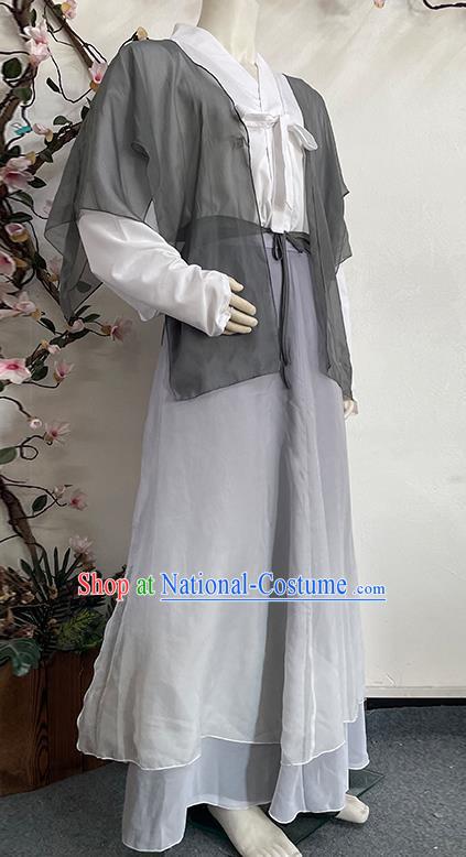 Korean Dance Clothing Men Solo Dance Folk Dance Practice Art Test Performance Clothing