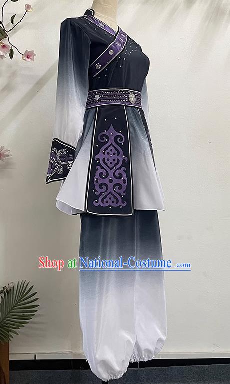 China Mongolian National Dance Performance Clothing Short National Style Women Self Cultivation Art Examination Performance Clothing