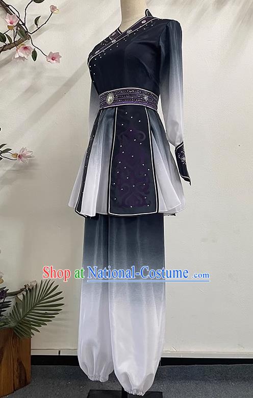 China Mongolian National Dance Performance Clothing Short National Style Women Self Cultivation Art Examination Performance Clothing