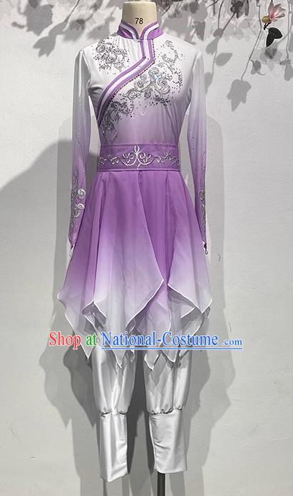 China Mongolian Dance Costume Performance Women National Wind Dance Costume Art Test Short Section Irregular Skirt Performance Costume