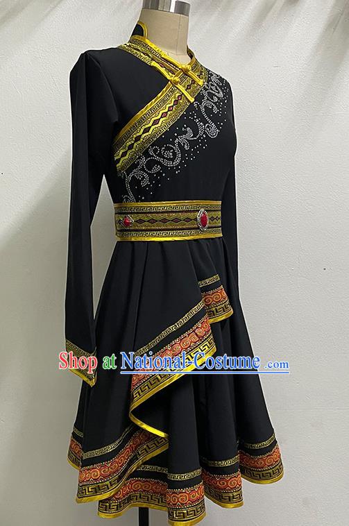 China Mongolian Costumes National Wind Practice Short Section China Mongolian Dance Art Examination Performance Costumes