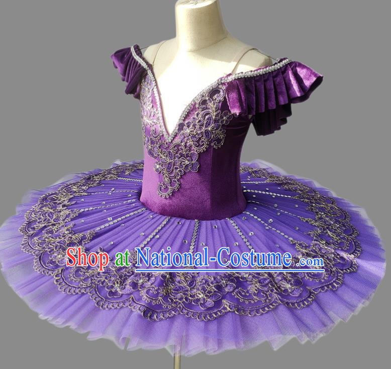 Children Ballet Performance Costumes TUTU Skirt Dance Gauze Skirt Girls Swan Lake Ballet Skirt Costumes