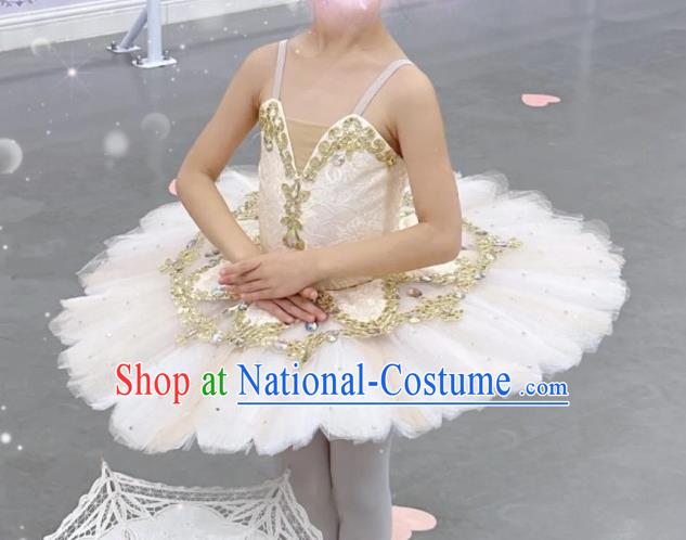 Children Ballet Tutu Skirt Girls Professional Ballet Tutu Skirt Competition Swan Skirt Children Ballet Costumes