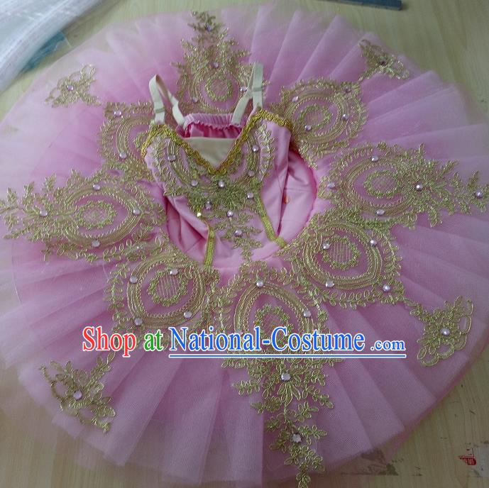 Swan Lake Ballet Skirt Children Sleeping Beauty Sling Ballet Little Swan Tuttu Fluffy Skirt Professional Costumes