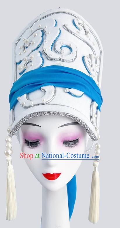 Ethnic Dance Headdress Qiang Women Group Dance On The Cloud Cloud Performance Yi Nationality Ancient Costume Qiang Han Costume Headdress