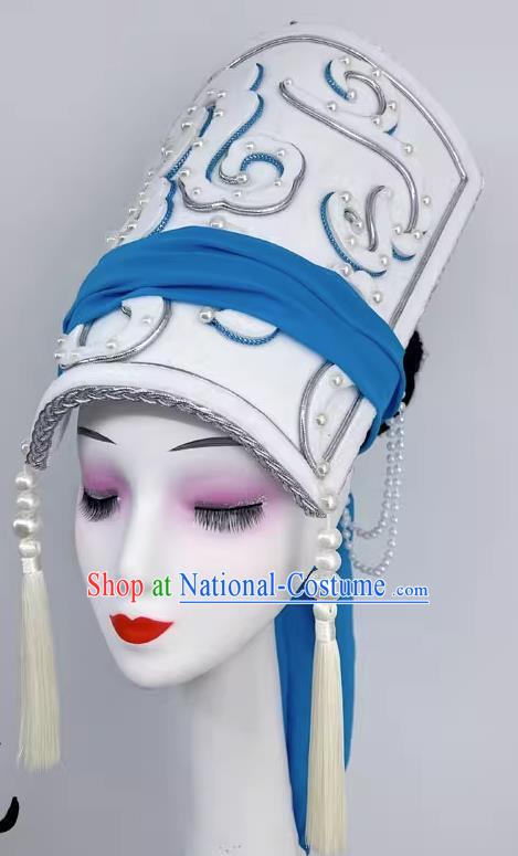 Ethnic Dance Headdress Qiang Women Group Dance On The Cloud Cloud Performance Yi Nationality Ancient Costume Qiang Han Costume Headdress