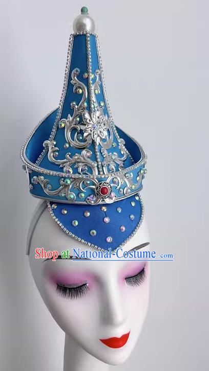 Ethnic Dance Mongolian Performance Headdress Hat Art Examination Dance Performance Headdress Hat