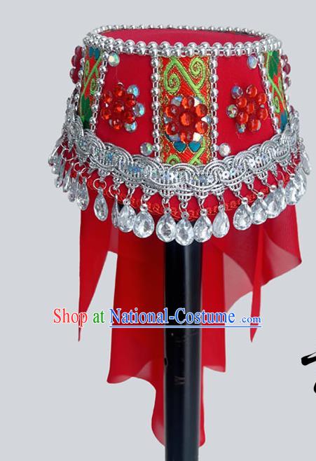 Taoli Cup Tujia Solo Dance Art Test Daughter Married With The Same Dance Headdress Miao Bride Married Performance Headdress