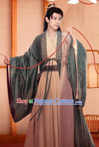 China TV Series Ms Cupid In Love Li Fu Clothing Ancient Young Childe Costumes Traditional Immortal Garments