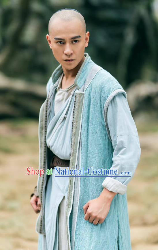 China Ancient Swordsman Costumes Traditional Hero Garment Wuxia TV Series Fei Hu Wai Zhuan Hu Fei Clothing