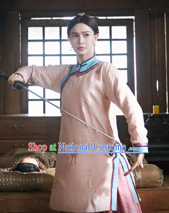 Wuxia TV Series Fei Hu Wai Zhuan Heroic Woman Ma Chunhua Clothing China Ancient Swordswoman Costumes Traditional Chivalrous Female Dress