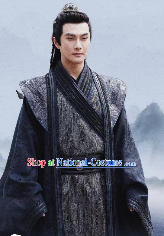 TV Series China Ancient Crown Prince Costumes Romantic Drama My Sassy King Tuoba Lie Clothing