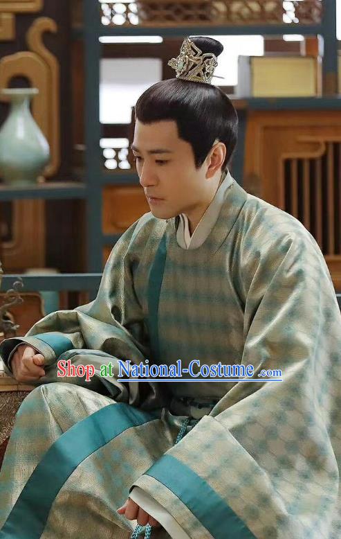 China Ancient Prince Garment Costumes Romantic TV Series New Life Begins Fourth Young Master Yin Jun Clothing