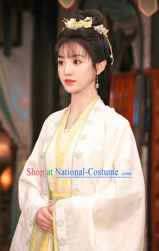 China Ancient Princess Dress Court Woman Costume TV Series New Life Begins Li Wei Clothing