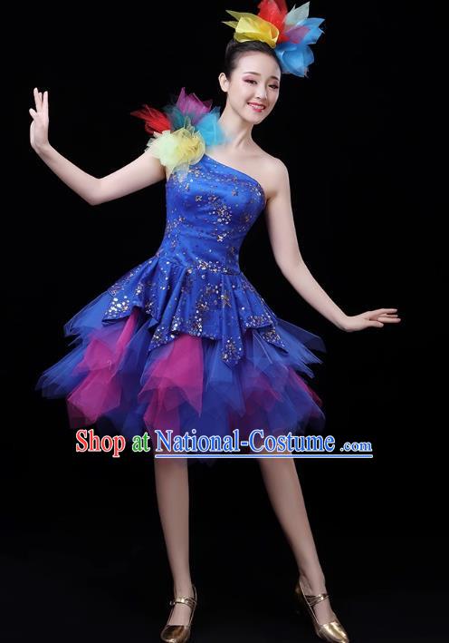 Modern Dance Graduation Costumes Performance Costumes Dance Costumes Fashion Chorus Costumes Stage Costumes Singing and Dancing Opening Dance Skirt Female