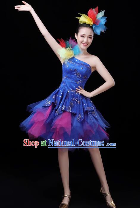 Modern Dance Graduation Costumes Performance Costumes Dance Costumes Fashion Chorus Costumes Stage Costumes Singing and Dancing Opening Dance Skirt Female