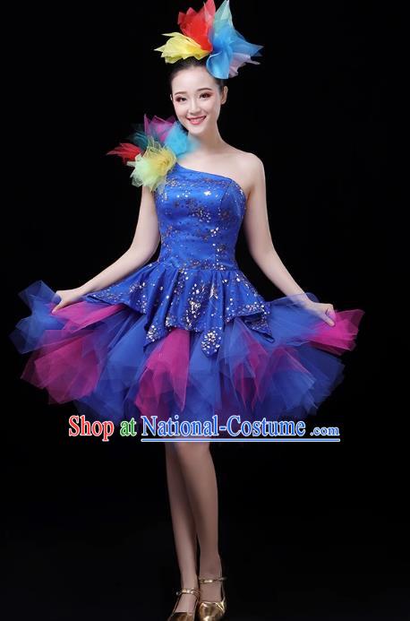 Modern Dance Graduation Costumes Performance Costumes Dance Costumes Fashion Chorus Costumes Stage Costumes Singing and Dancing Opening Dance Skirt Female