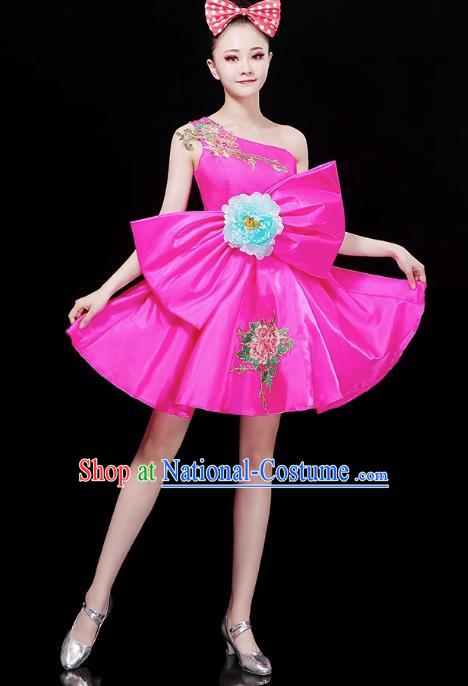 Modern Dance Costume Female Fashion Opening Dance Skirt Chorus Stage Dancer Costume