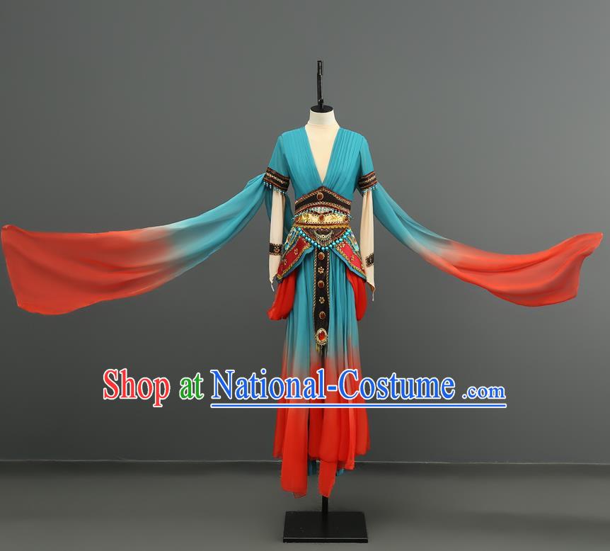 Classical Dunhuang Flying Apsaras Dance Costume Performance Costume Female Adult Art Examination Ethnic Western Region Lantern Dance Hanfu