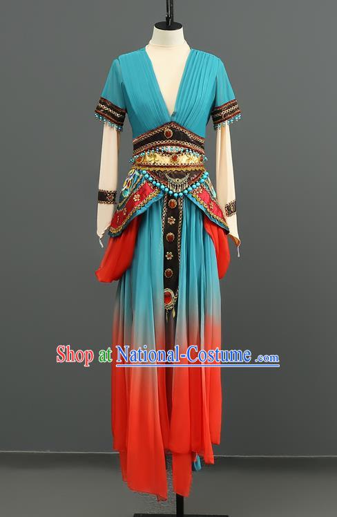 Classical Dunhuang Flying Apsaras Dance Costume Performance Costume Female Adult Art Examination Ethnic Western Region Lantern Dance Hanfu