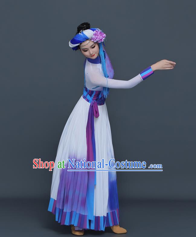 Classical Dance Performance Clothing Female Group Dance Tenderness Like Water Repertoire Performance Clothing Dance Performance Art Examination Clothing