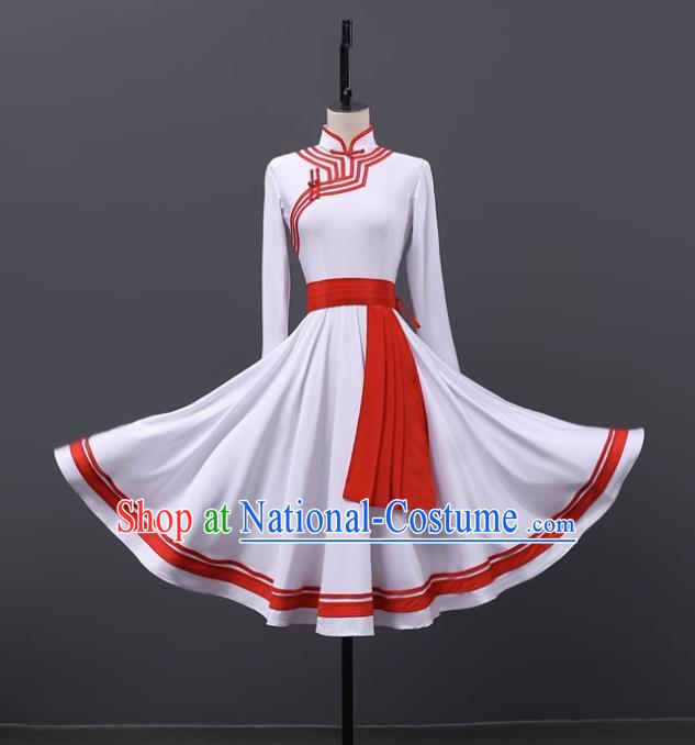 Mongolian Dance Performance Clothing Art Test Custom New Mongolian Costume Test Grade Chinese Ethnic Minorities