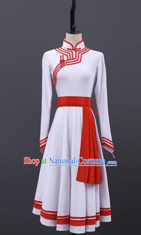 Mongolian Dance Performance Clothing Art Test Custom New Mongolian Costume Test Grade Chinese Ethnic Minorities