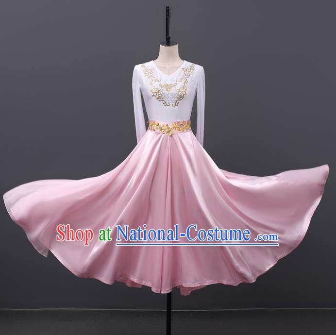 Dance Performance Clothing Female Students Art Test Practice Clothing Xinjiang Uyghur Adult Test Grading Chinese Ethnic Minorities