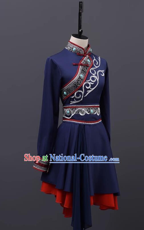 Mongolian Dance Performance Clothing Art Test New Adult Mongolian Costume Test Grading Chinese Ethnic Minorities